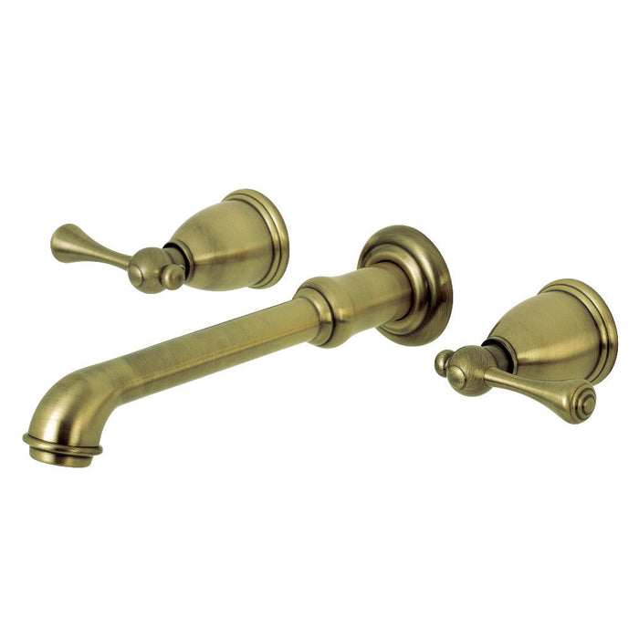 Kingston Brass English Country 2-Handle Wall Mount Roman Tub Faucet (KS7021BL)