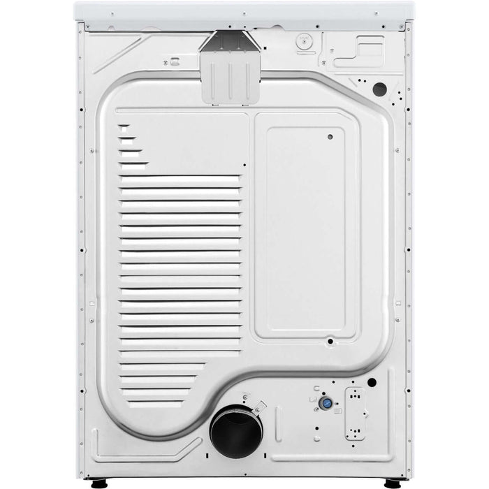LG 27 In. 7.4-Cu. Ft. Front Load Electric Dryer with TurboSteam and Built-In Intelligence in White (DLEX4000W)