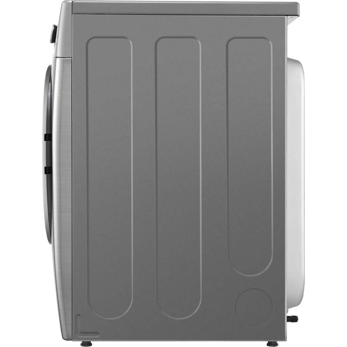 LG 27 In. 7.4-Cu. Ft. Front Load Gas Dryer with Built-In Intelligence in Graphite Steel (DLG3601V)