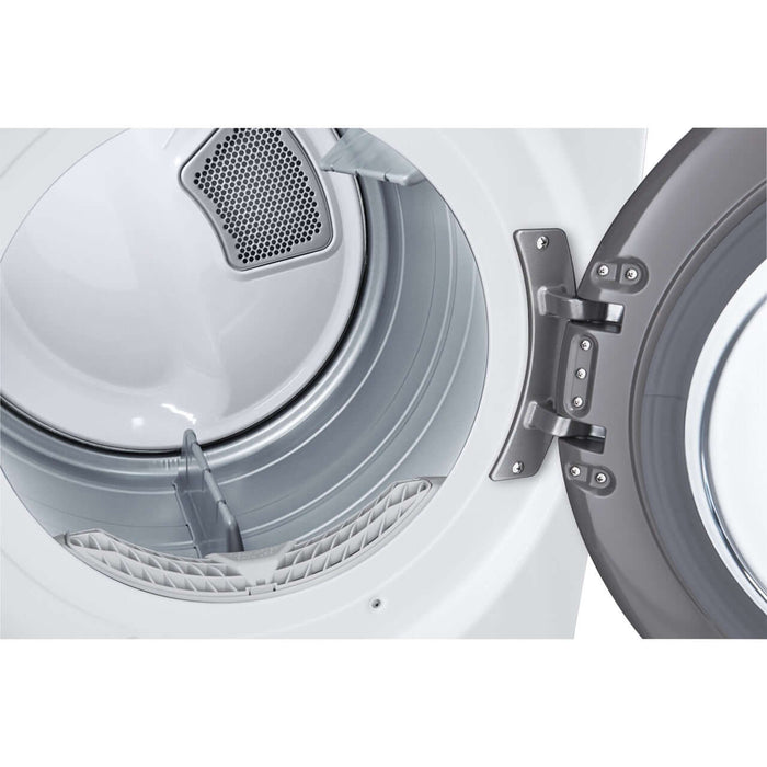 LG 27 In. 7.4-Cu. Ft. Front Load Gas Dryer with Built-In Intelligence in White (DLG3601W)