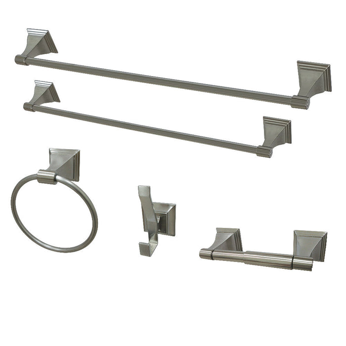Kingston Brass Monarch 5-Piece Bathroom Accessory Set