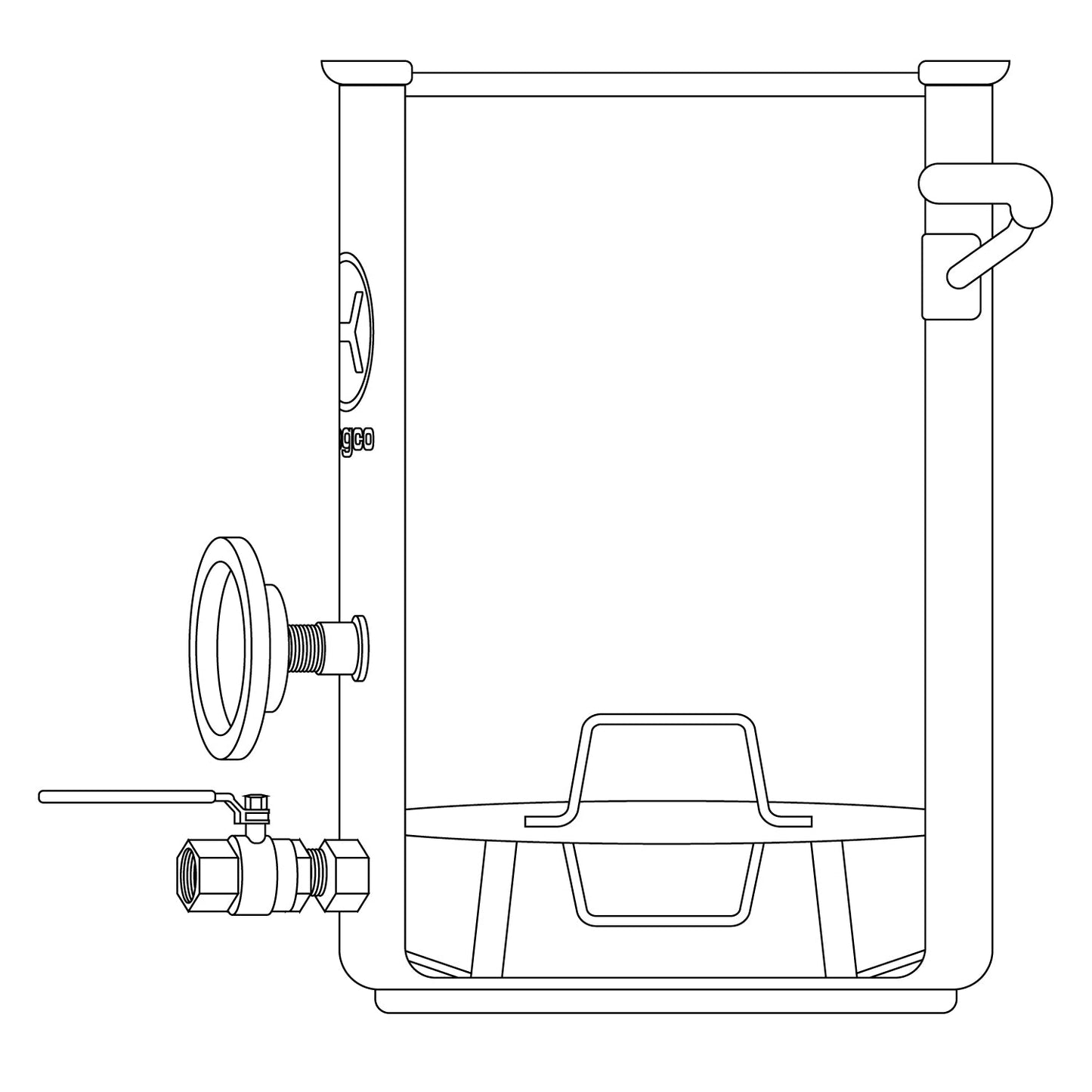 False Bottom for 10 Gallon Brew Pots