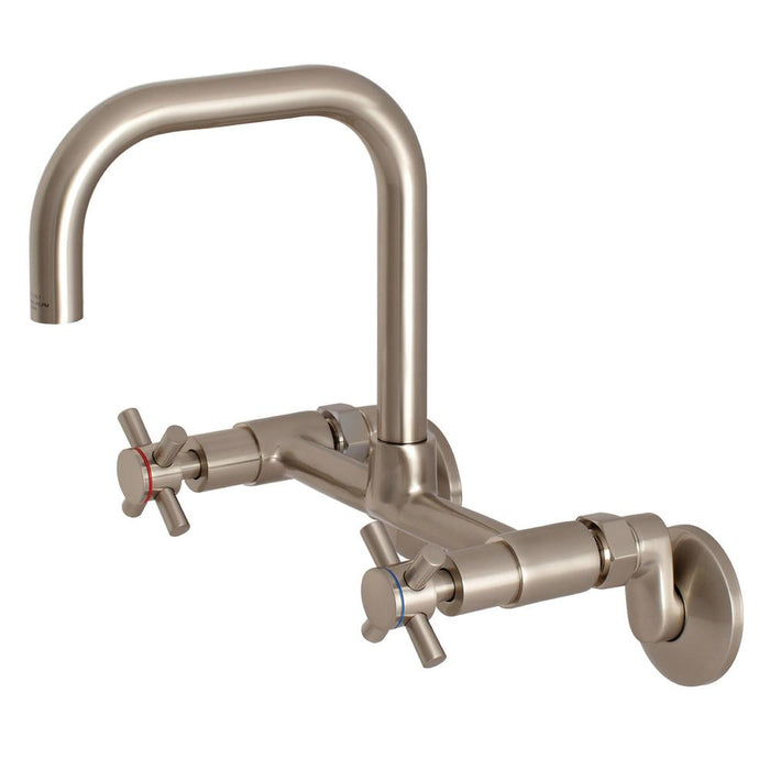 Kingston Brass Concord Two-Handle Wall-Mount Kitchen Faucet (KS413)
