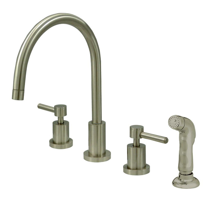 Kingston Brass Widespread Kitchen Faucet