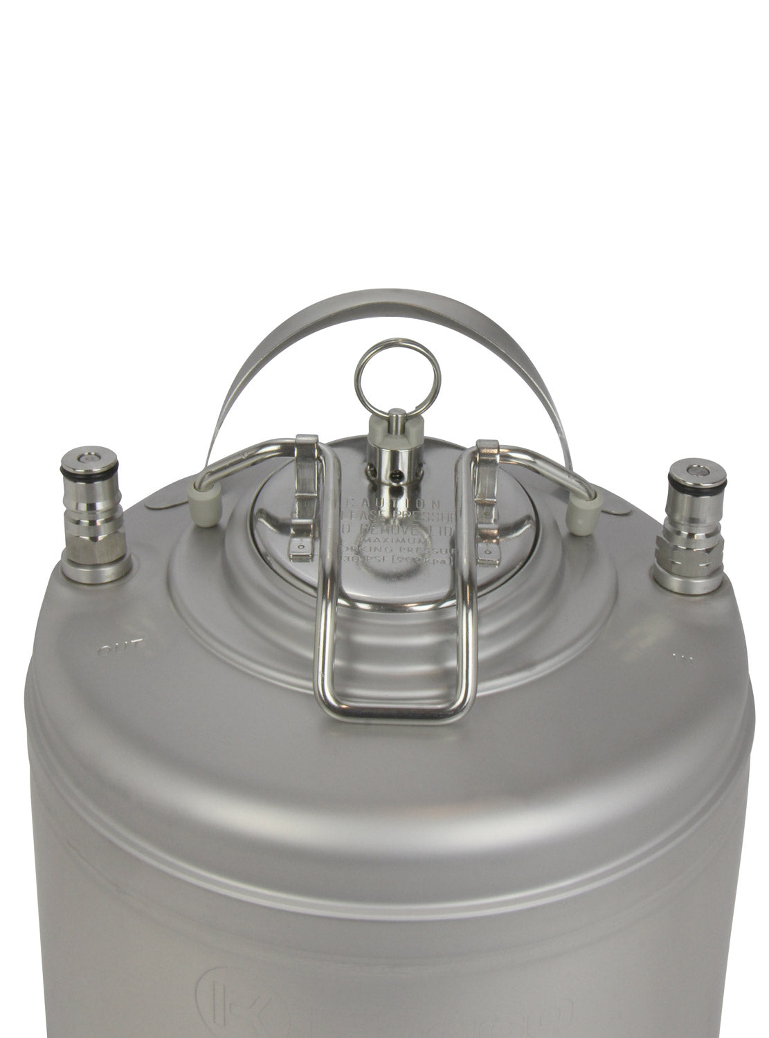 2.5 Gallon Ball Lock Keg - Strap Handle