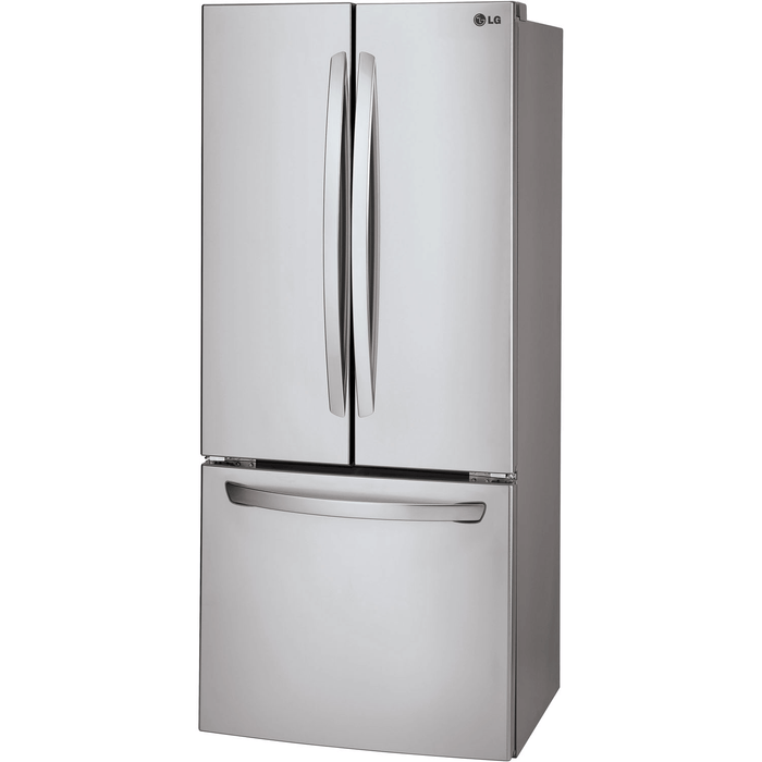 LG 30 Inch French Door Refrigerator in Stainless Steel 22 Cu. Ft. (LFC22770ST)