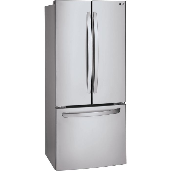 LG 30 Inch French Door Refrigerator in Stainless Steel 22 Cu. Ft. (LFC22770ST)
