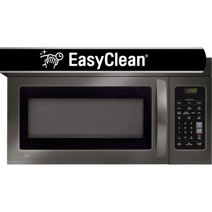 LG 4-Piece Black Stainless Kitchen Appliance Package with Range, French Door Refrigerator, Microwave, and Dishwasher (4KAP-LRLRLDLM6D)