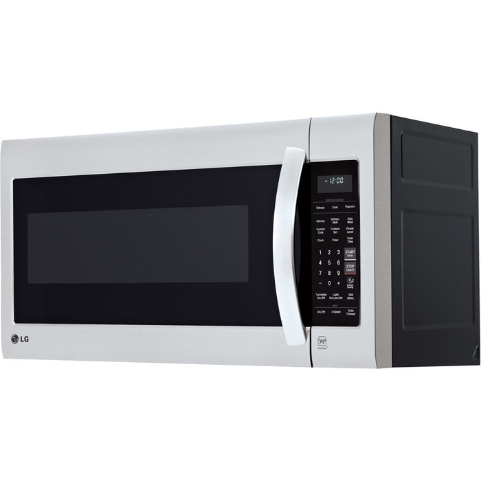 LG 4-Piece Kitchen Appliance Package with Range, French Door Refrigerator, Microwave, and Dishwasher (4KAP-LGLRLMLD30)