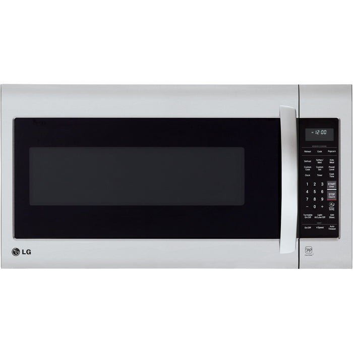 LG 4-Piece Kitchen Appliance Package with Range, French Door Refrigerator, Microwave, and Dishwasher (4KAP-LGLRLMLD30)