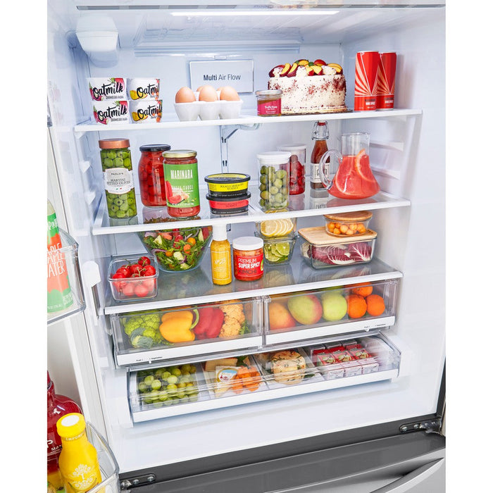 LG 36 Inch 4-Door French Door Refrigerator 27 Cu. Ft. (LMWS27626S)