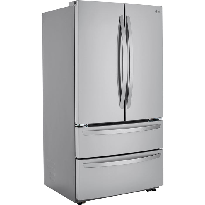 LG 36 Inch 4-Door French Door Refrigerator 27 Cu. Ft. (LMWS27626S)