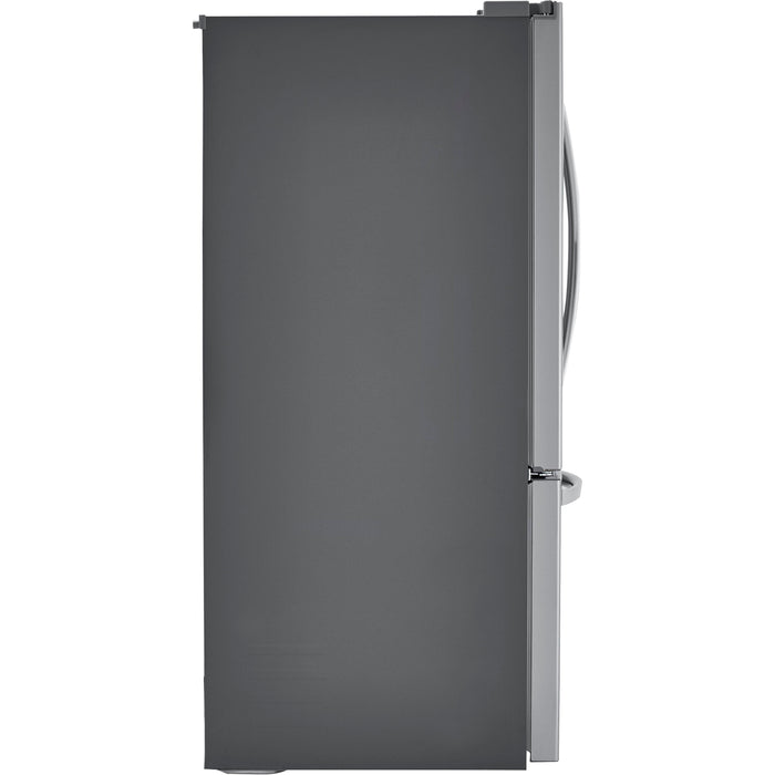 LG 33 Inch 3-Door French Door Refrigerator in Stainless Steel 25.1 Cu. Ft. (LRFCS2503S)