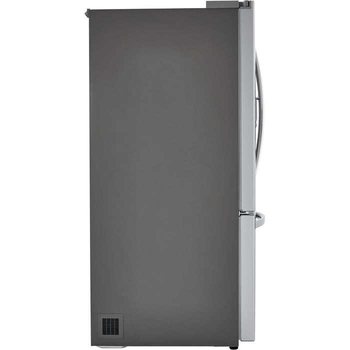 LG 36 Inch 3-Door French Door Refrigerator in Stainless Steel 30 Cu. Ft. (LRFDS3016S)