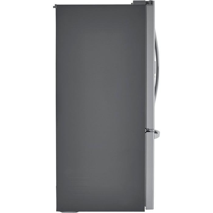 LG 33 Inch 3-Door French Door Refrigerator in Stainless Steel 25 Cu. Ft. (LRFXS2503S)