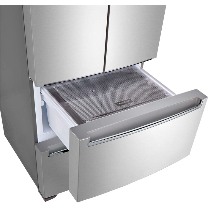 LG 30 Inch Kimchi Refrigerator in Noble Steel 14.3 Cu. Ft. (LRKNS1400V)