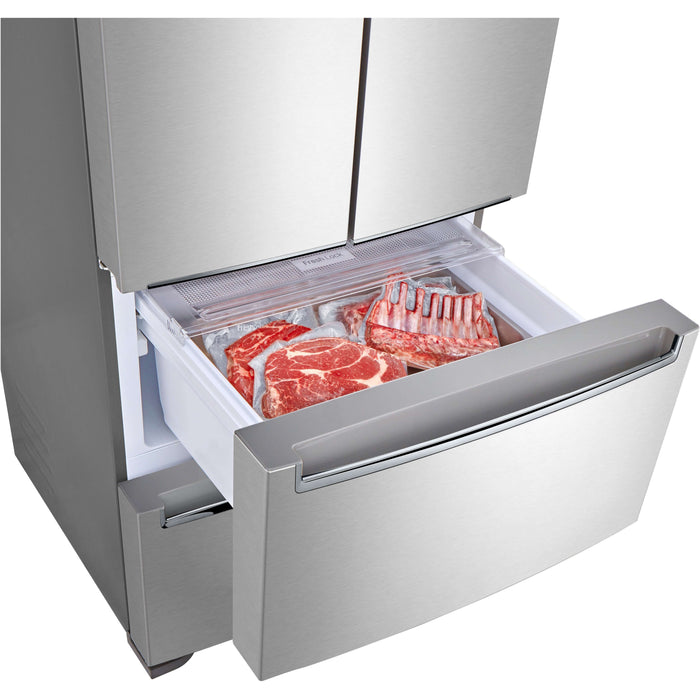 LG 30 Inch Kimchi Refrigerator in Noble Steel 14.3 Cu. Ft. (LRKNS1400V)
