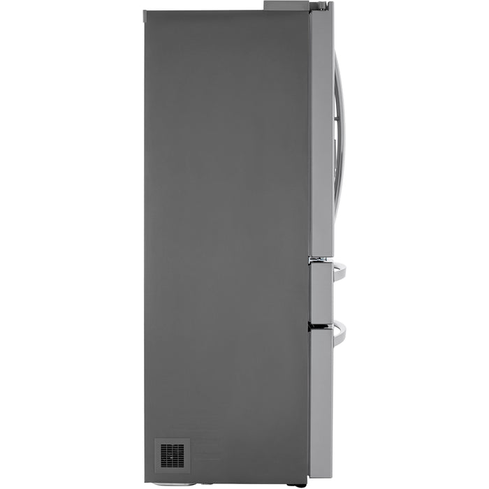 LG 36 Inch 4-Door French Door Refrigerator in Stainless Steel 23 Cu. Ft. (LRMDC2306S)