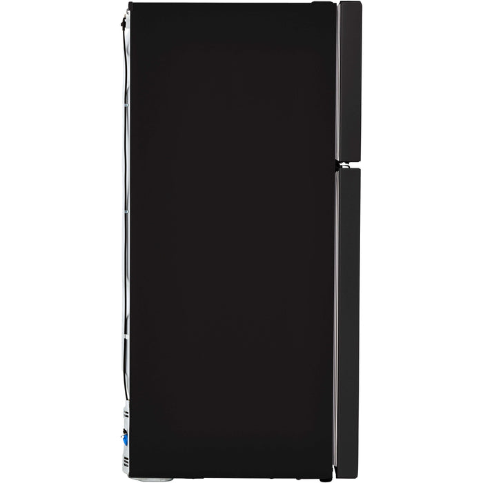 LG 30 Inch Top Freezer Refrigerator in Black 20 Cu. Ft. (LTCS20020B)