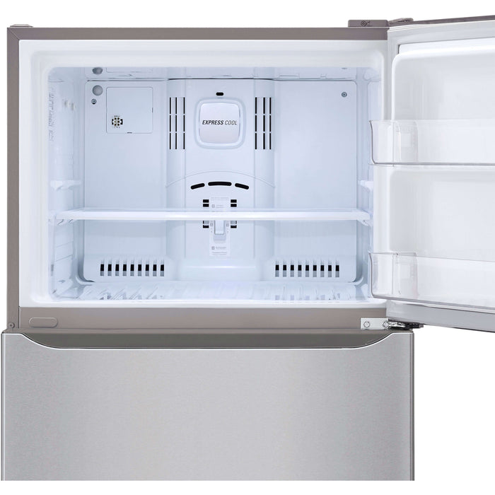 LG 30 Inch Top Mount Refrigerator in Stainless Steel 20 Cu. Ft. (LTCS20020S)