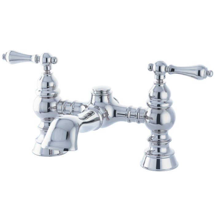 Kingston Brass Heritage 7-Inch Deck Mount Tub Faucet (CC1131T1)