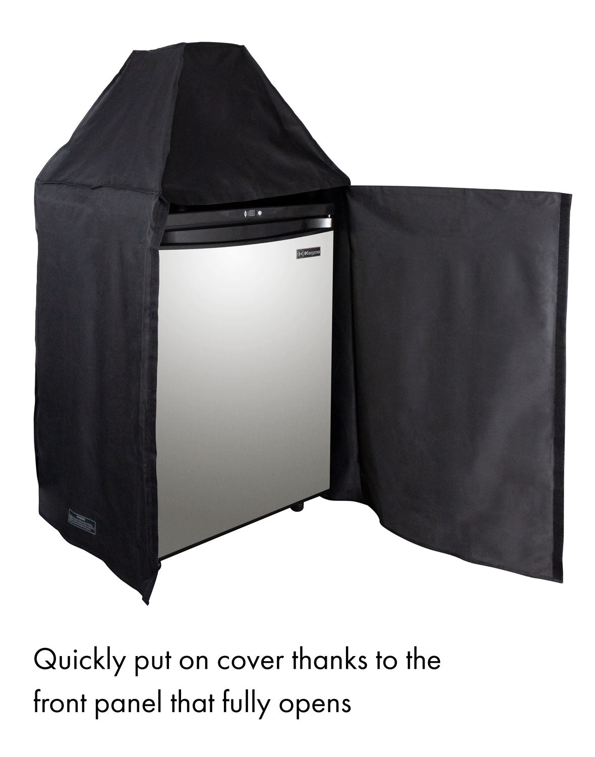 EZ-On Residential Kegerator Cover with Door Panel