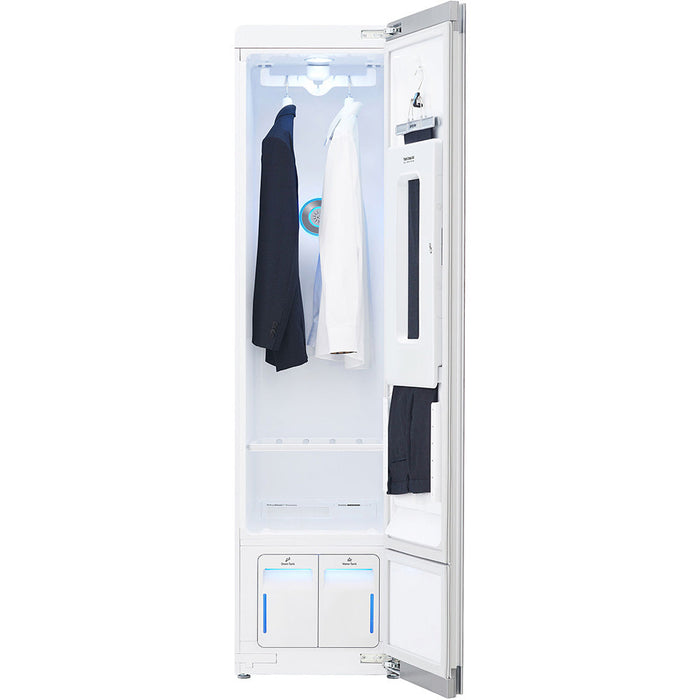 LG Styler - 18 Inch Smart Wi-Fi Enabled Steam Clothing Care System in White (S3WFBN)
