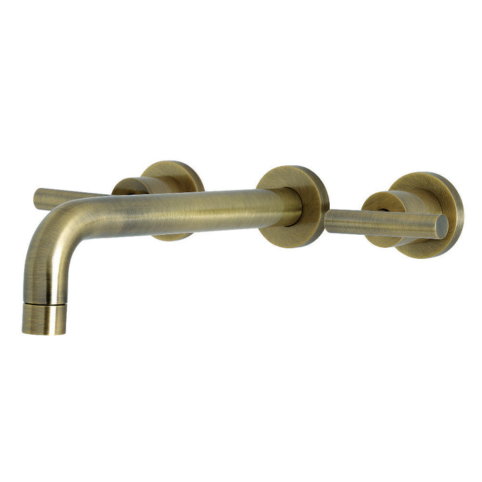 Kingston Brass Manhattan Two-Handle Wall Mount Tub Faucet