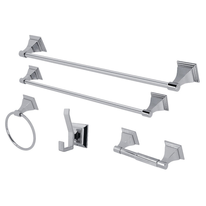 Kingston Brass Monarch 5-Piece Bathroom Accessory Set