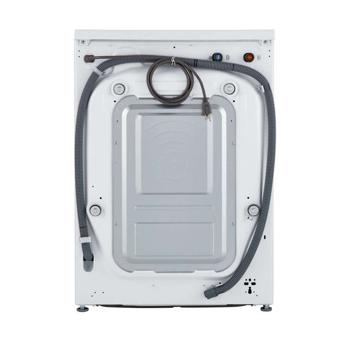 LG 2.4-Cu. Ft. Compact Front Load Washer with Built-In Intelligence in White (WM1455HWA)