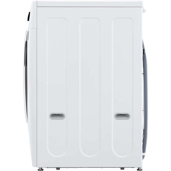 LG 27 In. 4.5-Cu. Ft. Front Load Washer with Steam Technology in White (WM3600HWA)