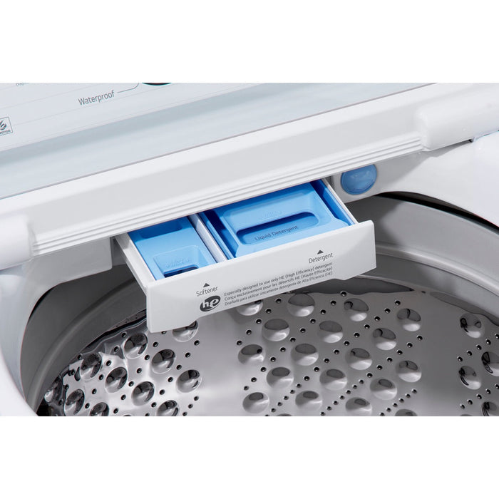 LG Electronics 5.0-Cu. Ft. Mega Capacity Top Load Washer with TurboDrum Technology (WT7150CW)