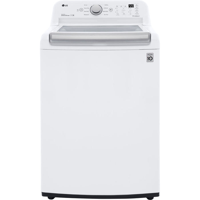 LG Electronics 5.0-Cu. Ft. Mega Capacity Top Load Washer with TurboDrum Technology (WT7150CW)