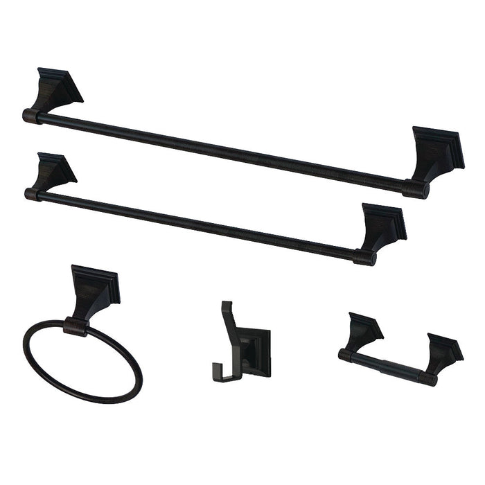 Kingston Brass Monarch 5-Piece Bathroom Accessory Set